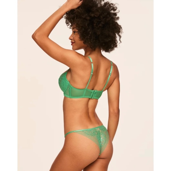 Adore Me Evah Unlined Bra & Panty Set, 34B/XS - Picture 2 of 6